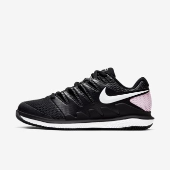 Nike Court Air Zoom Vapor X - Női Teniszcipő - Fekete/Rózsaszín/Fehér